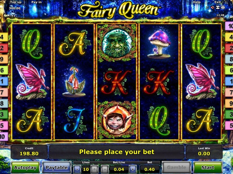 fairy queen игровые автоматы