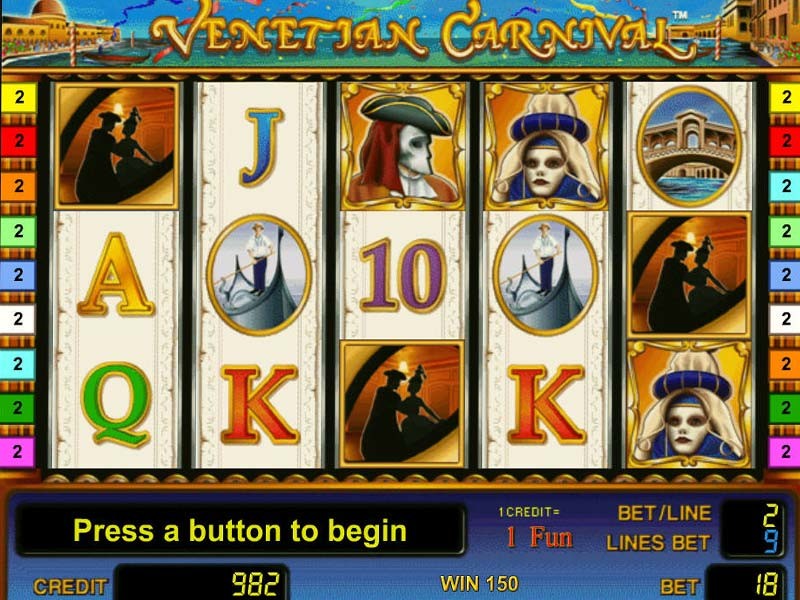 Игровые автоматы онлайн бесплатно венецианский карнавал покер онлайн на деньги с реальными соперниками